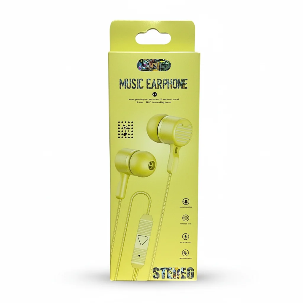 Music Earphone 2037 Amarillo