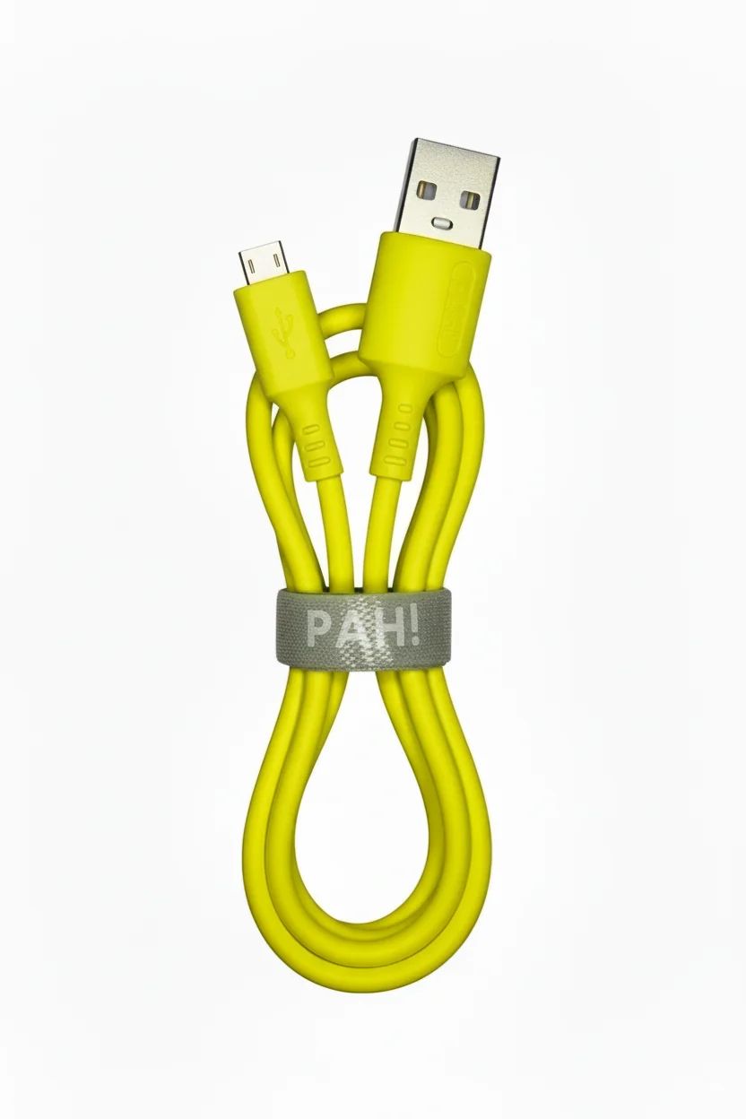 Cable Micro USB Amarillo